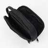 Midori 41784006 Pencil Case, 2-Way Pouch, Pen Pouch, Cordura, Black
