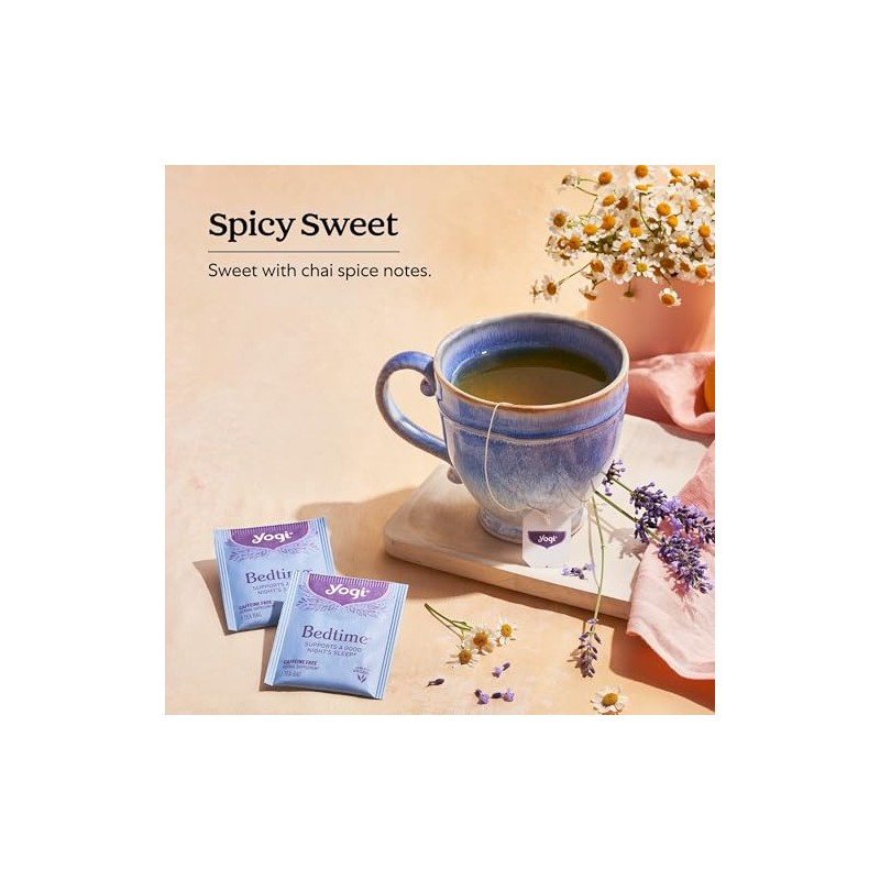 Yogi Bedtime Tea - Chamomile & Passionflower Herbal Blend