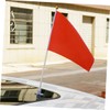 IWOWHERO Pack of 10 Flag Banner, Table Flagpole, Flag Holder