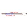 2 Pack Quick Release Pin, Diameter 0.236"(6mm), Overall Length 4.7"(120mm),