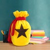 COSPLAY STUDIO Travel-Friendly Animal Bells Bag Drawstring Plush Travel Makeup
