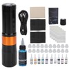 Cordless Tattoo Motor Pen Set Cleaning Blue Soap Microblading Pigment