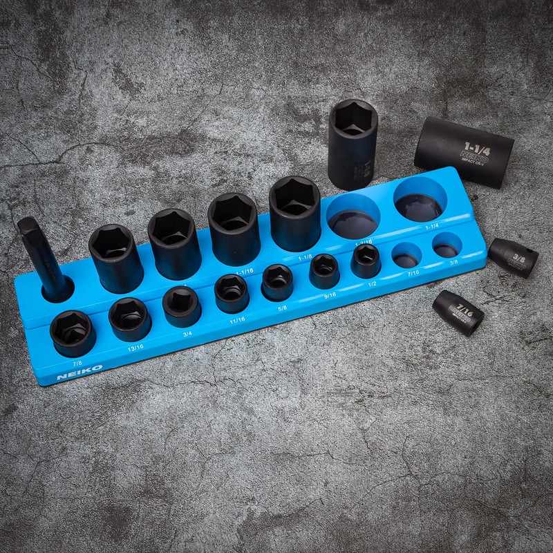 NEIKO 03976A Magnetic Socket Holder, 1/2” Drive, 3/8”- 15/16” SAE,