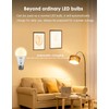 Rechargeable Light Bulbs LED Battery Backup Light Bulb with Remote