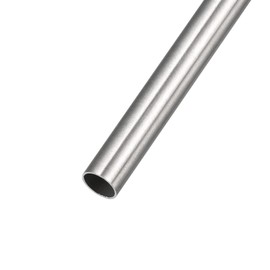 METALLIXITY 304 Stainless Steel Tubing 12mm OD x 0.5mm Thickness x 250mm Length Straight Tube for Home Furnishing Machinery