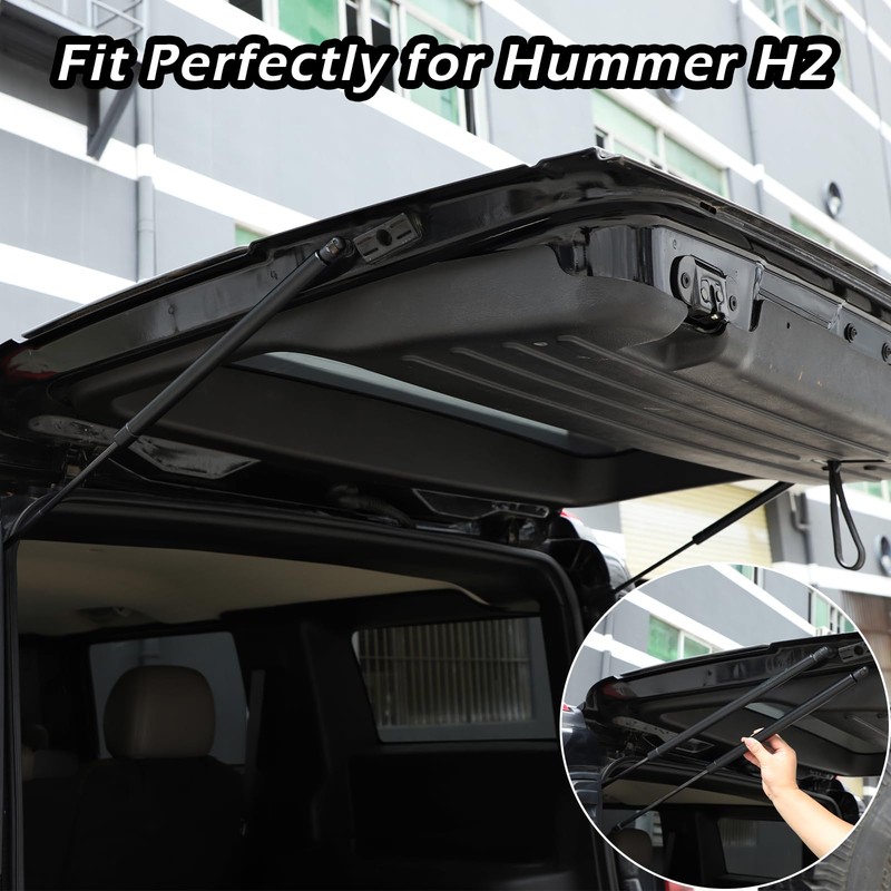 PIUGILH Rear Tailgate Lift Supports Compatible with Hummer H2 2003