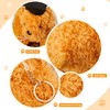 Hungdao 6 Pcs Graduation Stuffed Animal Dogs Puppy Stuffed Animal