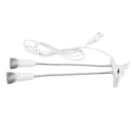 Dual Head 56 LED Indoor Desk Plant Flower Grow Light 9.5W