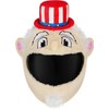 MotoLoot Uncle Sam Helmet Cover, Red/White/Blue, One Size Fits All,