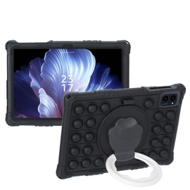 Transwon Kids Case for TABWEE T20 Tablet/ZIOVO Z138/ JJGJ Tab 10/ P60/ UTBook_14 Tablet/ApoloSign Maxsignage Apolomedia EM101A Tablet/AISLPC xiskt WDYQJE A55 Tablet 10.1/ DEERTiME E15 - Black