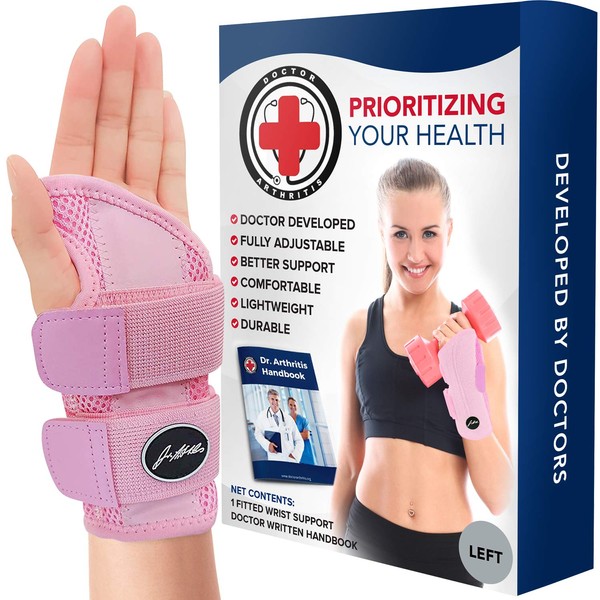 Dr. Arthritis Doctor Developed Fitted Wrist Brace for Carpal Tunnel