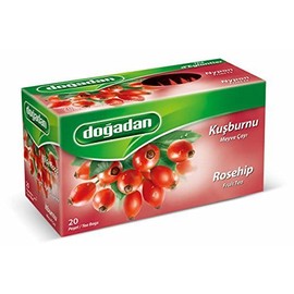 Dogadan Kusburnu (Rosehip Fruit Tea) 20 Tea Bags, Pack of 3
