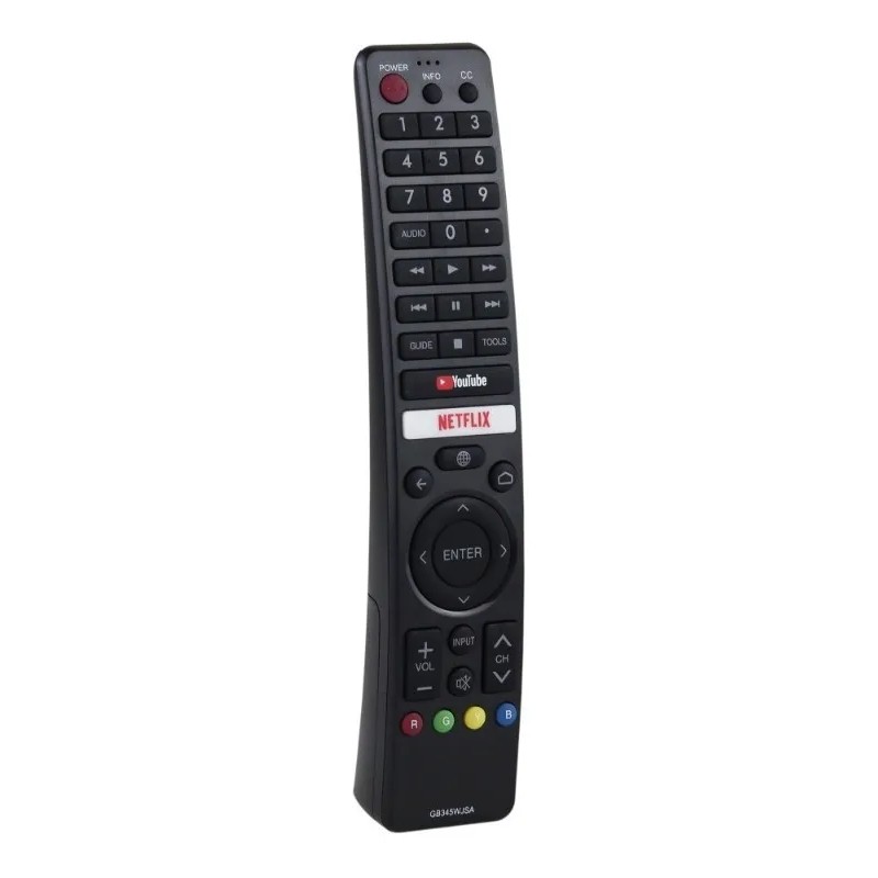 Control Compatible Con Sharp Smart Tv 4k Gb326wjsa Gb346wjs