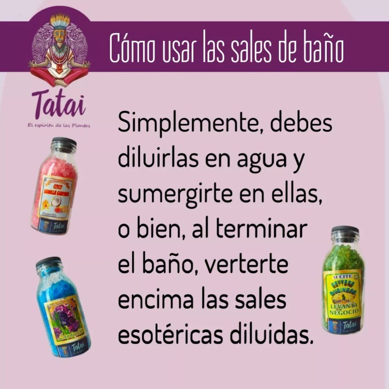Tatai Tienda Sales De Baño Esotéricas Tatai Varios Títulos 1