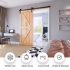 EaseLife 6.6 FT Sliding Barn Door Hardware Track Kit,Basic J