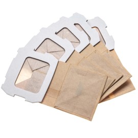 vhbw 5 x Turbo Filter Compatible with Makita BO4565J, BO4566, BO5030, BO5031, BO5041 Orbital Sander, Random Orbital Sander, Paper Dust Bag Set, Brown