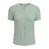 Deyeek Mastectomy Shirts with Drain Pockets Post Shoulder Surgery Tops