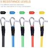 AnnuoYi Exercise Resistance Bands，Resistance Bands Set，Polygon Resistance Bands with Latex