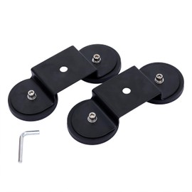 HFS(R) Magnetic Base, Magnetic Base, Magnetic Stay, Work Light Bracket, Strong Magnet, Magnetic Bracket, No Drilling Required, Set of 2 (Base Diameter: 2.6 inches (66 mm)