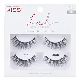 Kiss Lash Couture Faux Mink Muse Double Pack (Pack of 3)