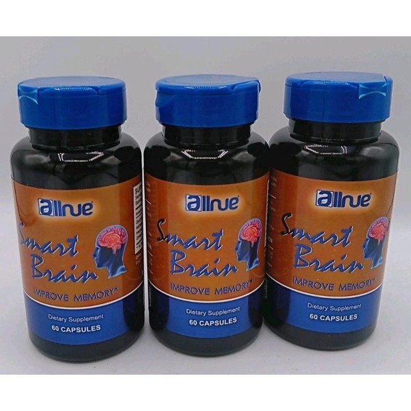 all nue natural Smart Brain Improve Memory supplement Brains Nutrition