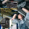 M-ROMLOO Magnetic Tool Mat for Mechanics, Flexible Screw Holder (Large)