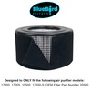BlueBird Filters Replacement Prefilter, Fits Honeywell 17000-S, Carbon Charcoal, 2