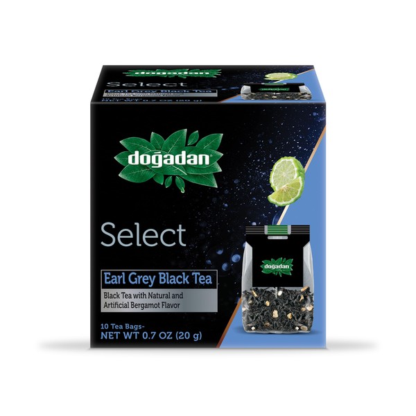 Dogadan Select Earl Grey, Premium Black Tea with Bergamot Flavor