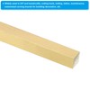 PATIKIL 3/8 x 3/8 x 8" C360 Brass Square Bar,