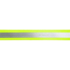 Jajasio Reflective Tape Elastic 5 m Yellow 40 mm Wide Elastic Band Reflective Elastic Band Reflective
