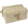 'Cute Axolotl' Canvas Wash Bag/Makeup Case (CS00021815)
