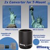 Ultimaxx High-Power 500mm (w/Converter 1000mm) f/8 Manual Preset Telephoto Lens