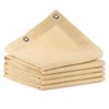 JUNKOGO 90% Shade Cloth for Garden, 10x30 Ft Beige Patio