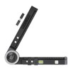 Woodworking Protractor Tool with Spirit Level Gauge Angle Finder Protractor