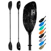 OCEANBROAD Kayak Paddle 86in/218cm Alloy Shaft 2-Piece Floatable Kayak Oar