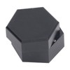 Mini Portable Billiard Chalk Case Hexagonal Pool Cue Chalk Box