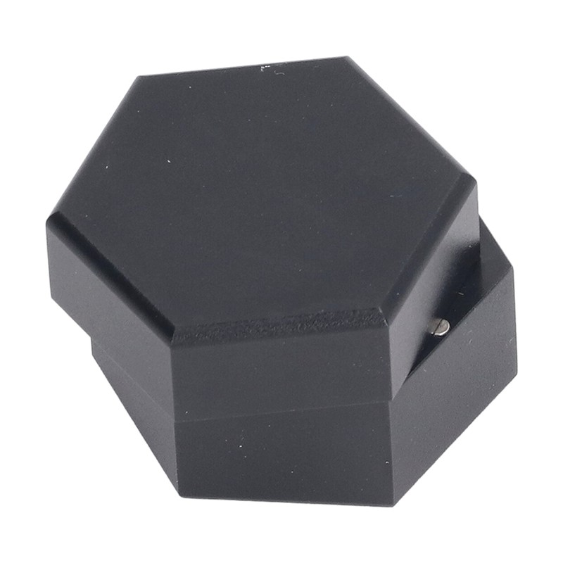 Mini Portable Billiard Chalk Case Hexagonal Pool Cue Chalk Box