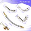 8Pcs Stainless Steel Valve Stem Extension Includes 2Pcs 7.1 inches