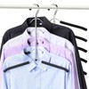 Hangers Space Saving Clothes Hanger 2 Packs Swing Arm Non