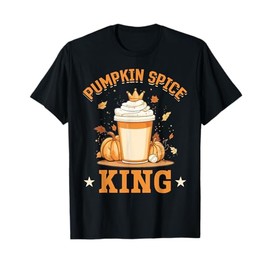 Pumpkin Spice Latte Fall Season Pumpkin spice King T-Shirt