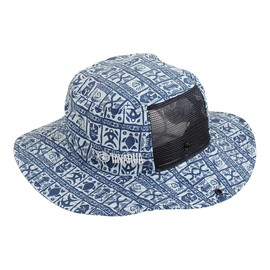 TAVARUA TM1005 (TAPA) Standard Surf Hat, UPF50+, Unisex, Wide Brim, UV Protection