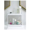 2-Tier Bathroom Countertop Organizer Vanity Tray Cosmetic & Makeup Storage