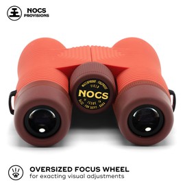 Nocs Provisions Field Issue Compact 8x32 Waterproof Binoculars, Shockproof, Fogproof, 8X Magnification, Bak4 Prism, Multi-Coated Lenses for Adults & Kids, Bird Watching, Hunting & Wildlife Viewing