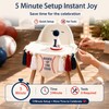 Rookie of the Year First Birthday Baseball High Chair Banner