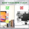 Office Desk Accessories 2pcs Computer Monitor Memo Board Message Board