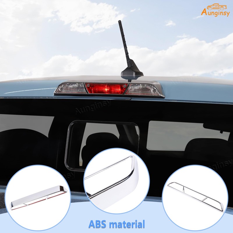 Car Third 3rd Brake Light Trim Frame Compatible with Ford