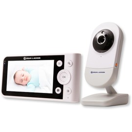 Spear & Jackson SJBZSM1 Smart Baby Monitor - Crystal Clear HD Colour Screen/Compatible Baby Zone Smartphone App