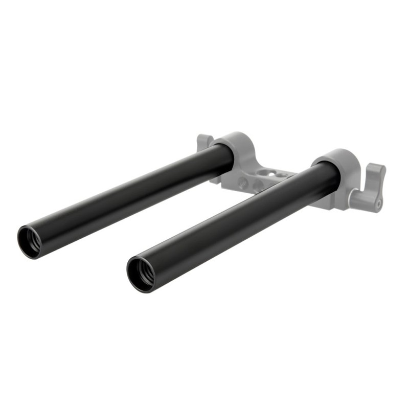 NICEYRIG Standard 15mm Aluminum Rods 15cm Long M12 Thread for