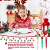 Gueevin 150 Pcs Christmas Beadable Pen for Kids Christmas Classroom