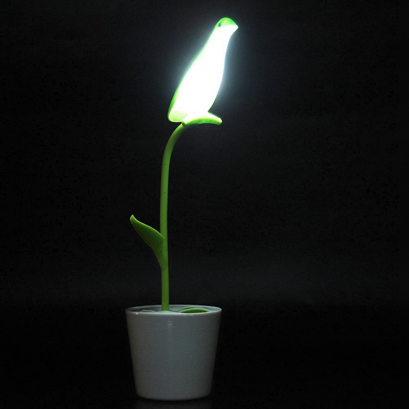 Bird Style USB Charging LED Table Light Touch Control Desk